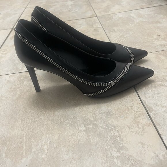 Saint Laurent Leather Pumps black - Picture 6 of 13